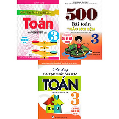 Sách tham khảo- Combo Sách Giúp Em Giỏi Toán Trắc Nghiệm Lớp 3 (Biên Soạn Theo Chương Trình GDPT Mới) (Bộ 3 Cuốn)_HA