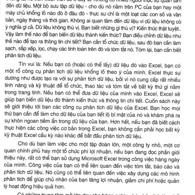 Thực Hành Phân Tích Dữ Liệu Và Lập Mô Hình Kinh Doanh Trong Excel - STK