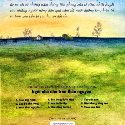 Ngôi Nhà Nhỏ Trên Thảo Nguyên Tập 9: Thuở Ban Đầu (Tái Bản 2019)