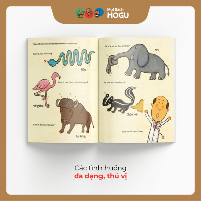 Truyện Ehon bé 3-4-5 tuổi - Bác sĩ An-tôn - Ngày bận rộn