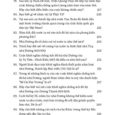 Hỏi Đáp Lịch Sử Việt Nam, Tập 1: Từ Khởi Thủy Đến Thế Kỷ X