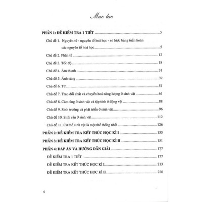 Sách - Tuyển Tập Đề Kiểm Tra Định Kì Khoa Học Tự Nhiên lớp 6-7-8-9