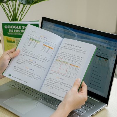 Combo 2 Sách PowerPoint Và Google Sheets Ứng Dụng Văn Phòng Kèm Khoá Học Online