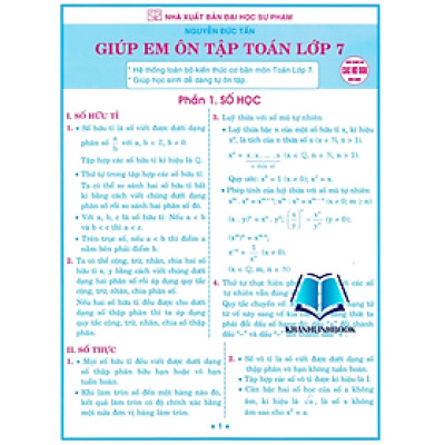 Sách - Giúp Em Ôn Tập Toán Lớp 7 (Dùng Chung Cho Các Bộ SGK Hiện Hành)