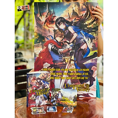 (Bản đặc biệt tặng poster có kèm ống gỗ vận chuyển, postcard, 2 thẻ nhựa, bookmark) UNNAMED MEMORY – HỒI ỨC KHÔNG TÊN – Nguyệt Lam phù thuỷ và hoàng tử bị nguyền rủa - Kuji Furumiya – Nguyễn Thị Thu Hằng dịch – Thái Hà books – NXB Hà Nội