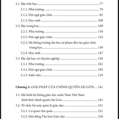 Giáo Dục Miền Nam Việt Nam Dưới Thời Chính Quyền Sài Gòn - Bookcity