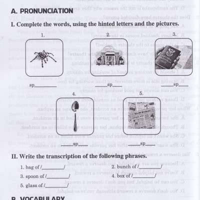 BÀI TẬP TIẾNG ANH 7 DÙNG KÈM SGK TIẾNG ANH 7 - BÁM SÁT SGK CÁNH DIỀU ( I - LEARN SMART WORLD ) - KHÔNG ĐÁP ÁN