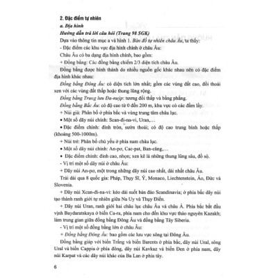  Hướng Dẫn Trả Lời Câu Hỏi Và Bài Tập Địa Lí Lớp 7 (Bám Sát SGK Kết Nối Tri Thức Với Cuộc Sống) -HA