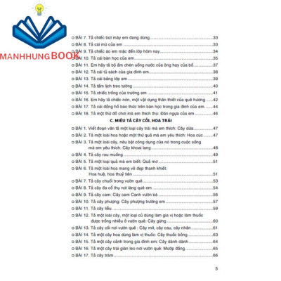 SÁCH - Những bài văn miêu tả 4 (dùng chung cho các bộ sgk hiện hành)
