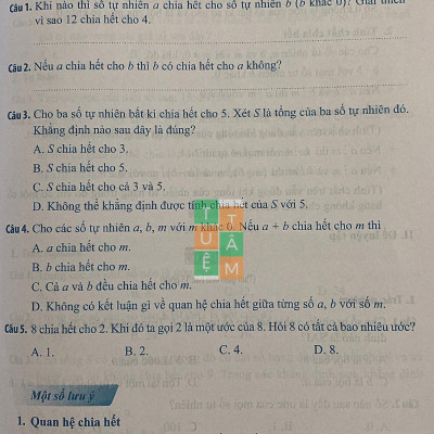 Sách - Bộ đề kiểm tra Toán 6