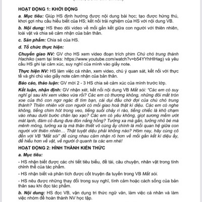 Sách - Kế hoạch bài dạy Ngữ Văn 8 (Kết nối tri thức với cuộc sống)