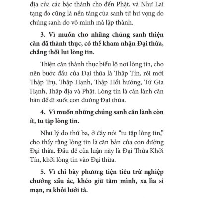 Thực Hành Theo Luận Đại Thừa Khởi Tín