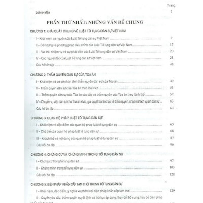 Sách - Giáo Trình Luật Tố Tụng Dân Sự Việt Nam (Dùng Trong Các Trường Đại Học Chuyên Ngành Luật, Công An)