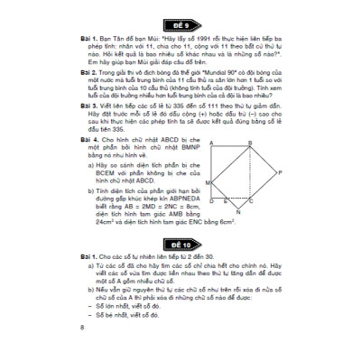 Sách  - 39 Bộ Đề Bồi Dưỡng Học Sinh Giỏi Toán 5 (HA)
