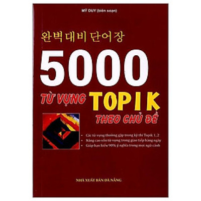 5000 Từ Vựng Topik Theo Chủ Đề