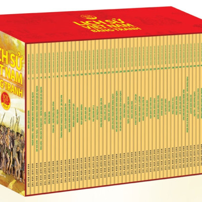 Boxset Lịch Sử Việt Nam Bằng Tranh Trọn Bộ (Bộ Hộp 53 Cuốn)