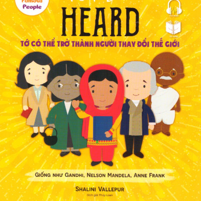 Combo Danh nhân Thế giới - World Famous People - 6 cuốn song ngữ Việt Anh