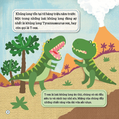 Sách Ghép Hình Phát Triển IQ - Chuyện Về Khủng Long