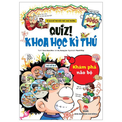 Sách - Quiz! Khoa Học Kì Thú - Khám Phá Não Bộ