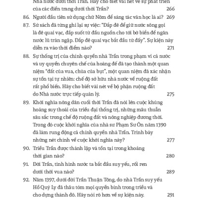Hỏi Đáp Lịch Sử Việt Nam, Tập 2: Nước Việt Nam Dưới Đời Ngô, Đinh, Tiền Lê, Lý, Trần, Hồ