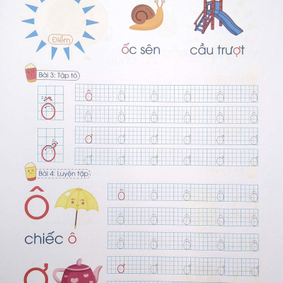 Tủ Sách Mầm Non - Bé Tập Tô - Chữ Cái - Tập 2