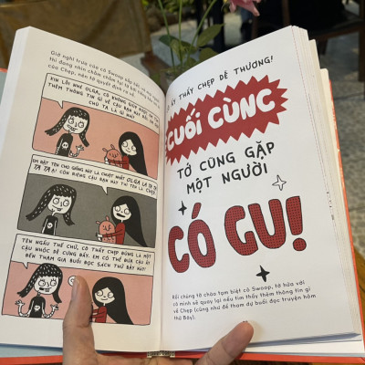 [Bìa cứng, minh họa in màu] Tập 1: OLGA VÀ MÙI THUM THỦM TỪ ĐÂU BAY TỚI  - Elise Grav – Crabit Kidbooks