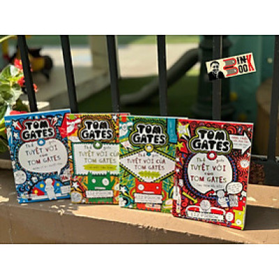 (Bản Song Ngữ – Bộ 4 cuốn) THẾ GIỚI TUYỆT VỜI CỦA TOM GATES – Liz Pichon – Hà Giang Books