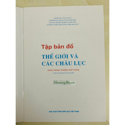 Sách - Tập Bản Đồ Địa Lí 11 ( Mới 2023 ) - ĐN