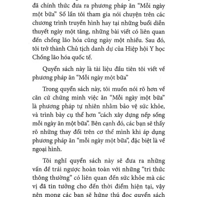 Sách - Ăn Ít Để Khỏe - 1 Bữa Là Đủ Sao Phải Cần 3 (Tái Bản 2024)