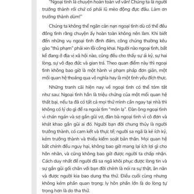 Nội Tình Của Ngoại Tình