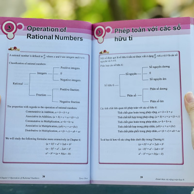 Combo sách Đánh thức tài năng toán học 6 và 50 thủ thuật toán ( 2 cuốn ), sách kiến thức toán học lớp 6 lớp 7 - Hiệu sách Genbooks