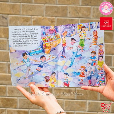 Sách - Những bài học hay giúp bé lớn lên khỏe mạnh, an toàn (Dành cho bé từ 3 đến 6 tuổi) - Đinh Tị Books