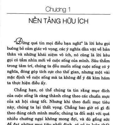 Đừng Quá Tin Mọi Điều Bạn Nghĩ  (Xuất Bản 2016) - Vanlangbooks