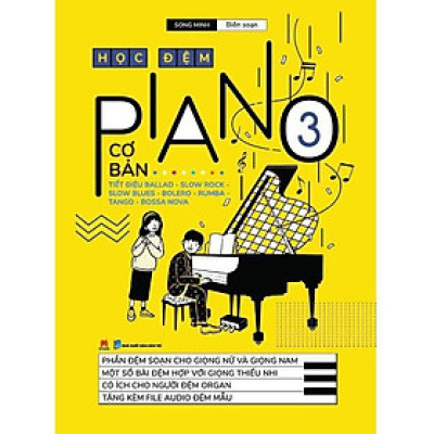 Sách - Học Đệm Piano Cơ Bản 3 - Huy Hoàng Bookstore