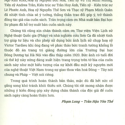 Mỹ Thuật Và Nghệ Thuật Ứng Dụng Ở Việt Nam Nửa Đầu Thế Kỷ XX  - Từ Góc Nhìn Giáo Dục Nghệ Thuật (Bìa mềm) - Phạm Long, Trần Hậu Yên Thế (Đồng Chủ biên)