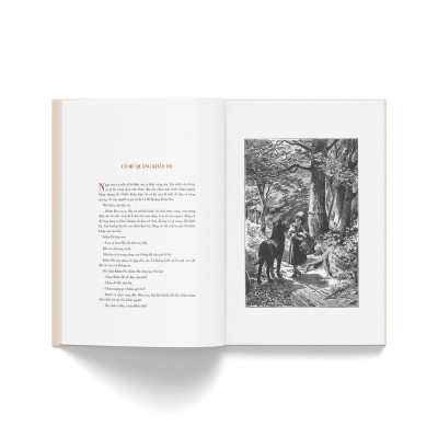Sách - Truyện cổ Grimm (Ấn bản đầy đủ nhất kèm 184 minh hoạ của Philipp Grot Johann và Robert Leinweber)