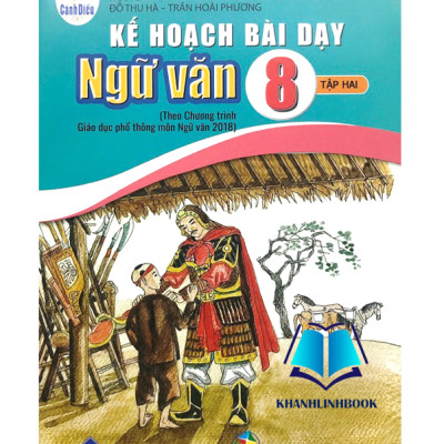 Sách - Combo Kế hoạch bài dạy Ngữ Văn 8 - tập 1 + 2 ( cánh diều )