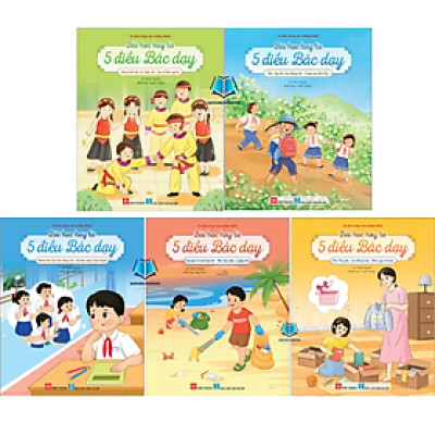 Sách - Bài học hay từ 5 điều Bác dạy