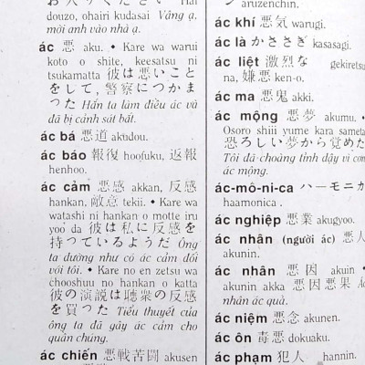 Từ Điển Việt - Nhật