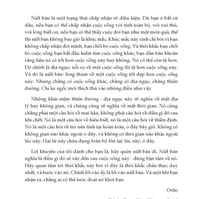 Sách - Niết Bàn - Ác Mộng Cuối Cùng - Học Tin Cậy Vào Cuộc Sống - Những Công Án Thiền Như Phương Tiện Truyền Dạy Sự Thư Thái