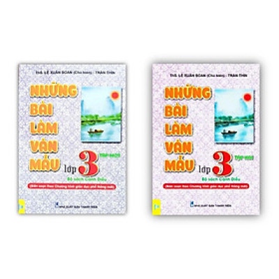 Sách - Combo Những bài làm văn mẫu lớp 3 - Tập 1 + 2 ( Bộ sách cánh diều )