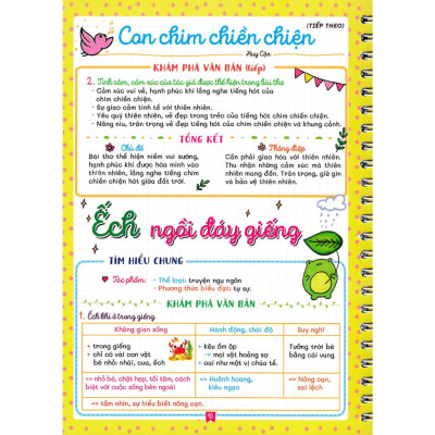 SÁCH - notebook ngữ văn 7 (bám sát sgk chân trời sáng tạo)