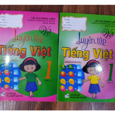 Sách - Vở Luyện Tập Tiếng Việt 1 Tập 2 (Theo Chương Trình Tiểu Học Mới Định Hướng Phát Triển Năng Lực)