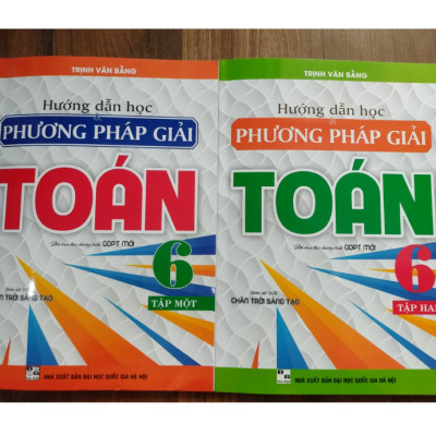 Sách - Hướng dẫn học phương pháp giải Toán 6 tập 1 (Bám sát SGK Chân trời sáng tạo)