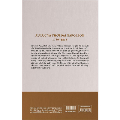 Sách IRED Books - Lịch sử văn minh thế giới phần 11 - Văn minh thời đại Napoléon - tập 4 : Âu lục và thời đại Napoléon - Will Durant