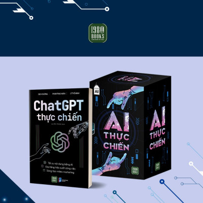 Sách - Combo 6 cuốn: AI 5.0 + AI trong công việc + DeepSeek - ChatGPT (thực chiến) + NVIDIA Cỗ máy tư duy + AI Giáo Dục