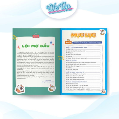 BỘ SÁCH LỚP 6: Sổ Mindmap 5 môn Toán Văn Anh Lí Hóa + 500 Bài tập Toán Văn Anh