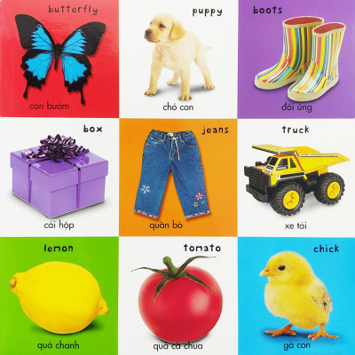 Số Đếm, Màu Sắc, Hình Dạng - Bộ Sách Từ Vựng Đầu Đời Cho Bé