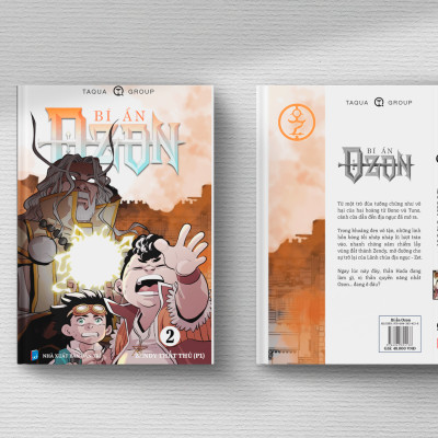 BÍ ẨN OZON: TẬP 2 ZENDY THẤT THỦ (P.1) -Taqua Group - NXB DÂN TRÍ – bìa mềm