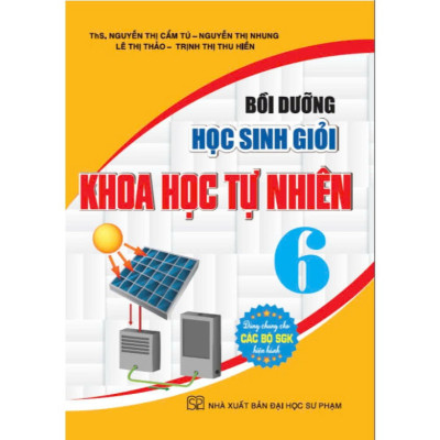 Sách - Combo 4 cuốn: Bồi dưỡng học sinh giỏi Khoa Học Tự Nhiên 6+7+8+9 ( Dùng chung cho các bộ SGK hiện hành)